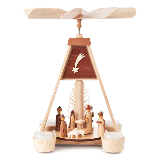 Pyramid - Nativity (tealight)