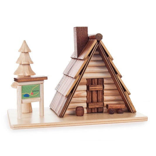 Smoker House - A Frame Cabin with Map