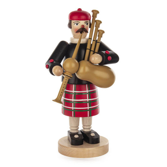Smoker Scotsman Bagpiper