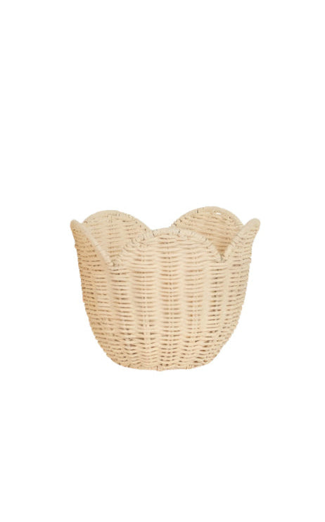 Rattan Lily Basket Small