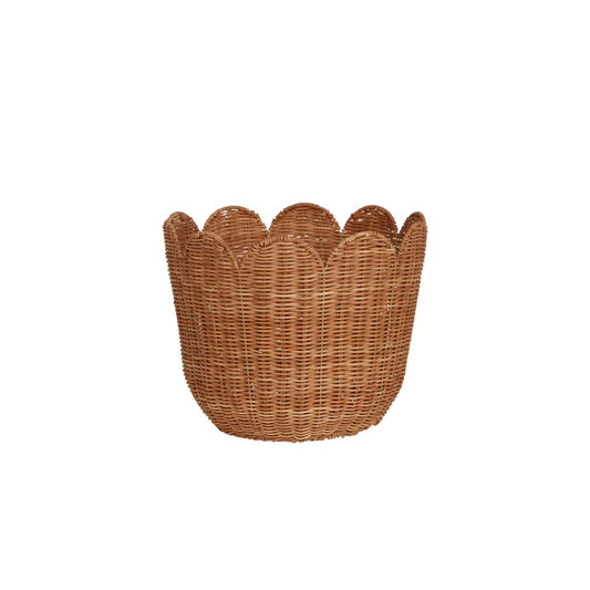 Rattan Tulip Basket Large Natural