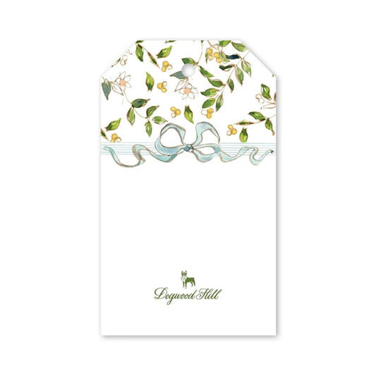 Gift Tags - Seersucker Citrus Floral