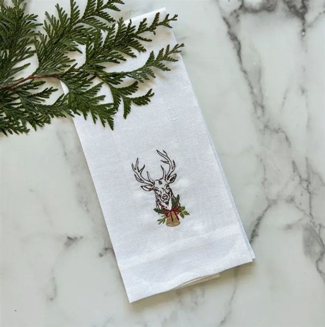 Towel - Stag With Bell
