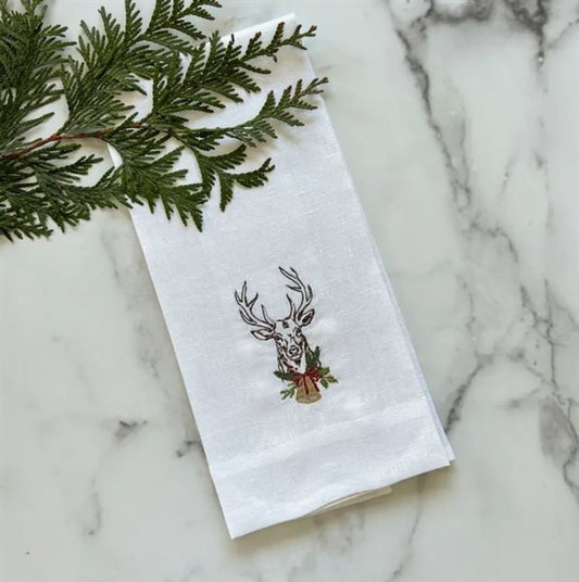 Towel - Stag With Bell