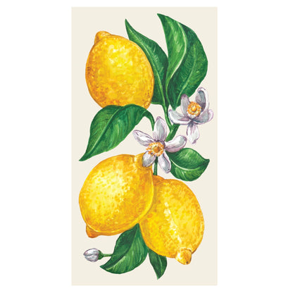 Paper Guest Napkins - Lemons