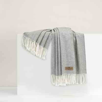 Throw - Italian Herringbone Pebble