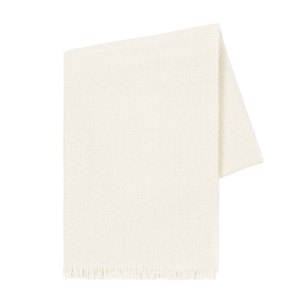 Throw - Italian Luna Cashmere Ecru