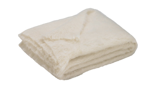 Throw - Alpaca Brushed Cream