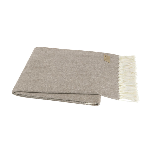 Throw - Italian Herringbone Barnwood