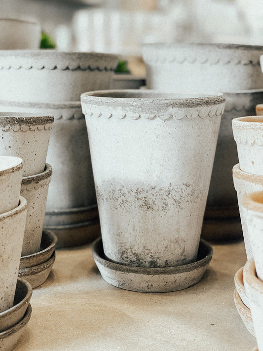 Garden Pot Helena - Grey 14 *Rose Pot
