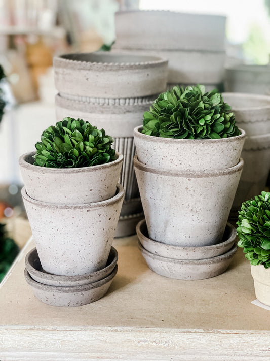 Garden Pot Julie - Grey 12