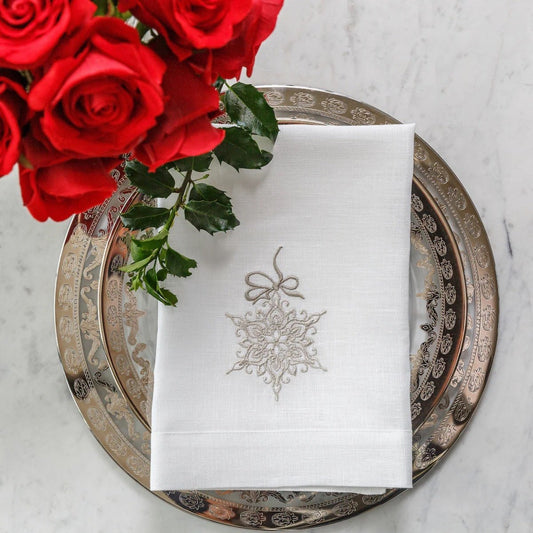 Trifold Napkin - Snowflake