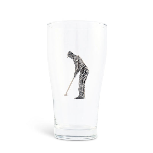 Beer Glass - Golfer
