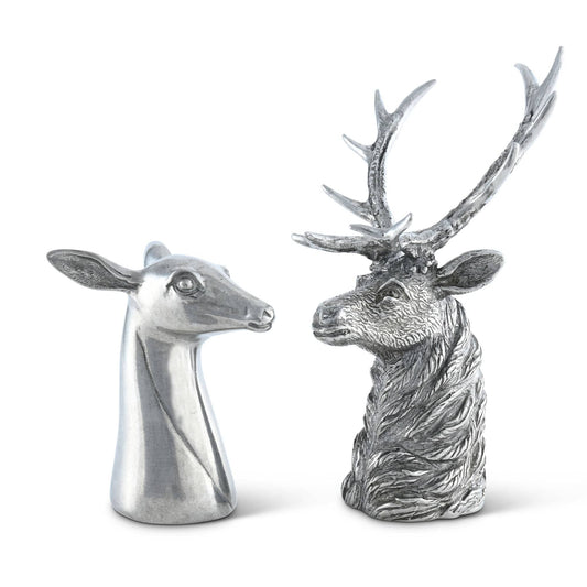 Salt & Pepper Set - Stag and Doe