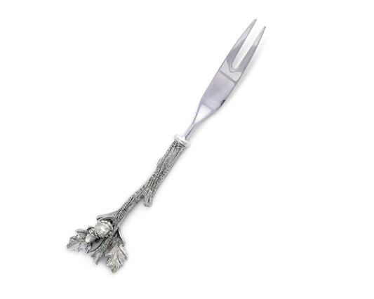 Hors d'oeuvre Fork - Acorn & Oak Leaf