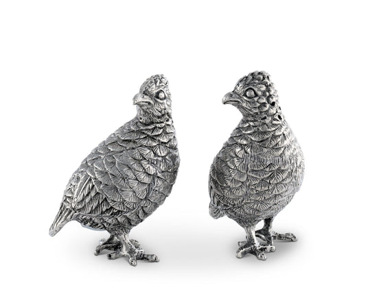 Salt & Pepper Set - Standing Quail