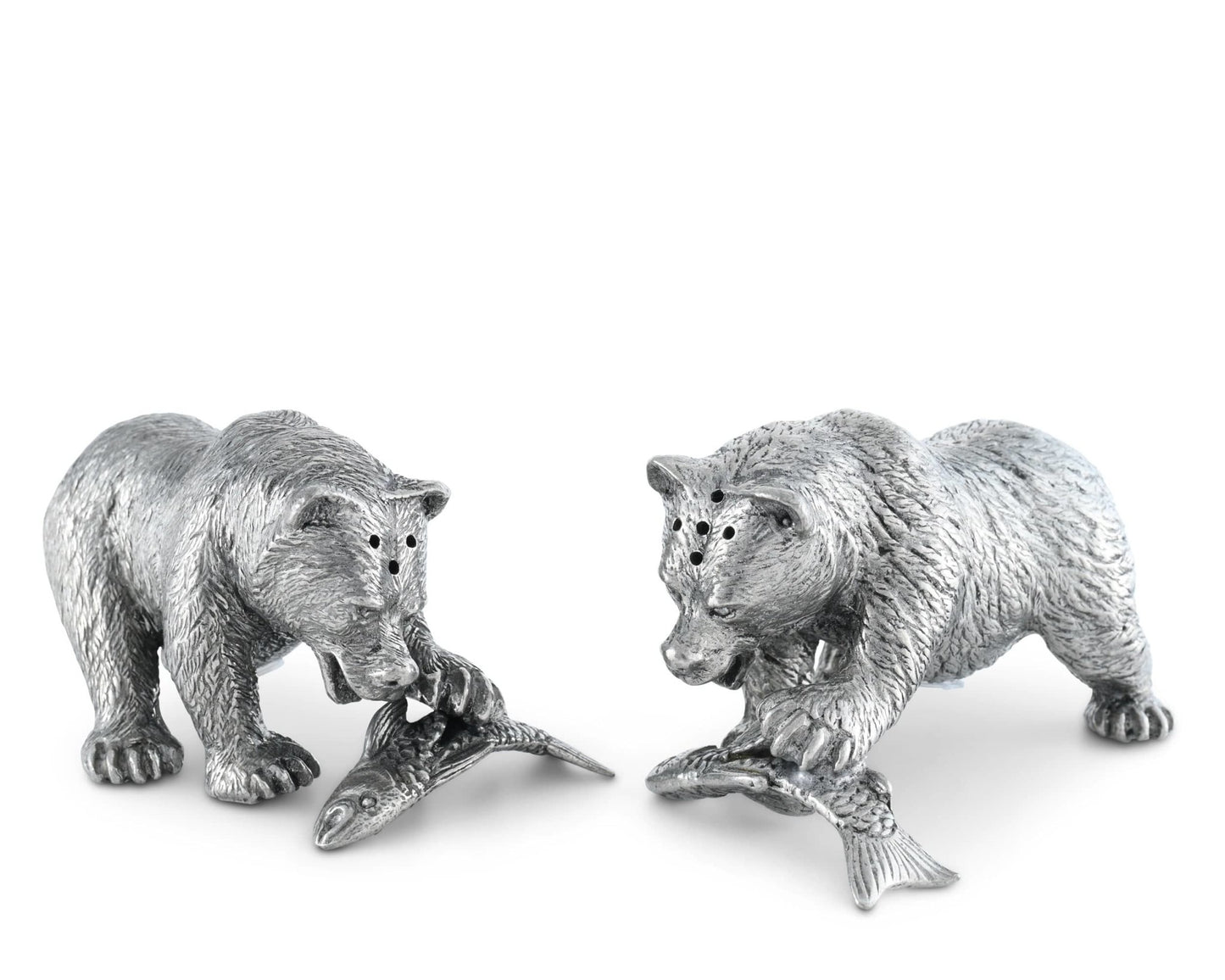 Salt & Pepper Set - Bear with Fish