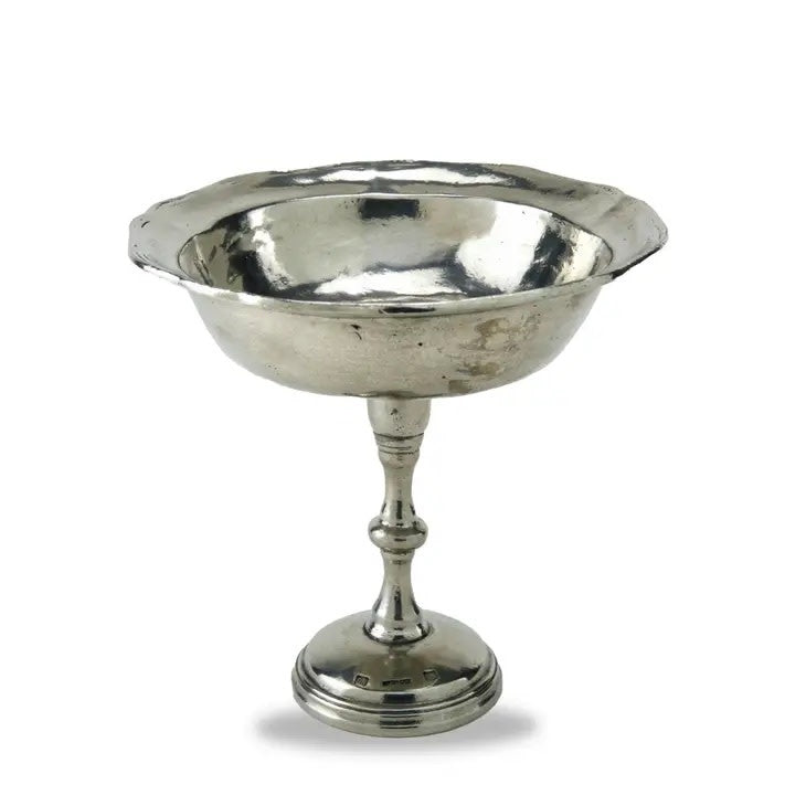 Pewter Petite Pedestal Bowl