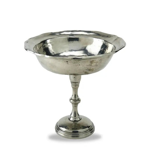 Pewter Petite Pedestal Bowl