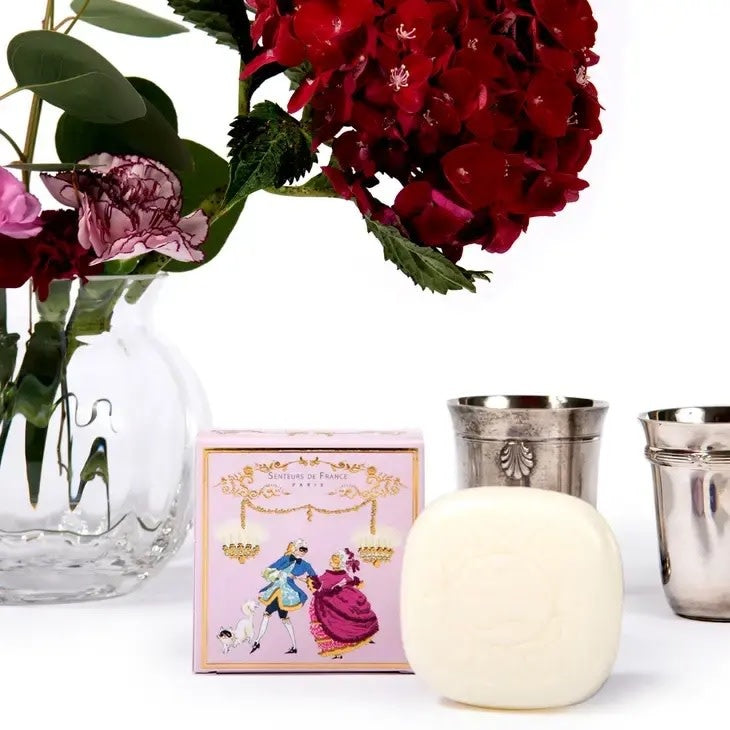 French Soap in Box - Violet Versailles Masked Ball
